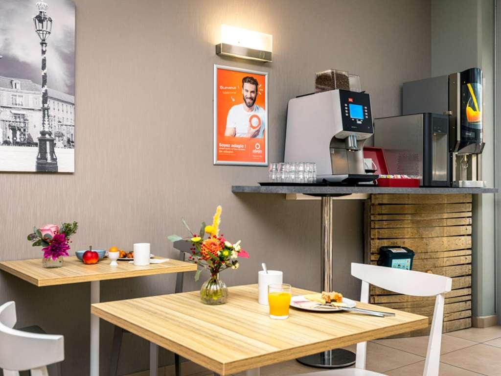 Aparthotel Adagio Access Nancy Centre Restoran fotoğraf